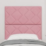 vidaXL Cap de pat LED design blocuri diamond roz 80 cm vidaXL Cap de pat LED design blocuri diamond roz 80 cm