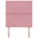 vidaXL Cap de pat LED design blocuri diamond roz 80 cm vidaXL Cap de pat LED design blocuri diamond roz 80 cm