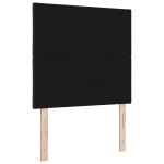 Cap de pat LED vidaXL design blocuri de diamant negru 90 cm țesătură Cap de pat LED vidaXL design blocuri de diamant negru 90 cm țesătură