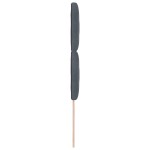 vidaXL Tăblie LED cu lumini cu bandă LED Gri închis 90 cm Catifea