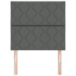 Tăblia LED de la vidaXL Design Diamond Blocks Gri închis 100 cm Țesătură Tăblia LED de la vidaXL Design Diamond Blocks Gri închis 100 cm Țesătură