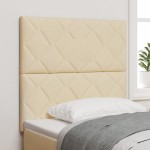 Cap de Pat LED vidaXL Design Blocuri de Diamante Crem 100 cm Țesătură Cap de Pat LED vidaXL Design Blocuri de Diamante Crem 100 cm Țesătură