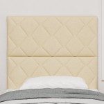 Cap de Pat LED vidaXL Design Blocuri de Diamante Crem 100 cm Țesătură Cap de Pat LED vidaXL Design Blocuri de Diamante Crem 100 cm Țesătură