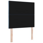 Cap de Pat LED vidaXL Design Blocuri de Diamant Albastru 100 cm Țesătură Cap de Pat LED vidaXL Design Blocuri de Diamant Albastru 100 cm Țesătură