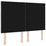 Cap de pat LED vidaXL cu design diamond gri închis 160 cm din țesătură Cap de pat LED vidaXL cu design diamond gri închis 160 cm din țesătură