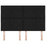 Șezlong LED vidaXL cu Design Blocuri Diamante Negru 160 cm Țesătură Șezlong LED vidaXL cu Design Blocuri Diamante Negru 160 cm Țesătură