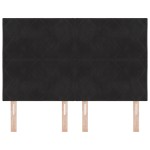 vidaXL Cap de pat LED cu design diamond, negru, 160 cm vidaXL Cap de pat LED cu design diamond, negru, 160 cm