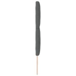 vidaXL Cap de pat LED Set de 3 Gri închis Țesătură 200 cm USB-C