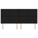 Tabloul LED vidaXL Design cu blocuri de diamante Negru 200 cm Țesătură Tabloul LED vidaXL Design cu blocuri de diamante Negru 200 cm Țesătură
