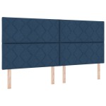 vidaXL Cadran LED Albastru Țesătură 200 cm Modern Cadran LED vidaXL Cadran LED Albastru Țesătură 200 cm Modern Cadran LED