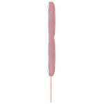 vidaXL Tăblie LED cu lumini cu bandă LED Geometric Roz 200 cm Catifea