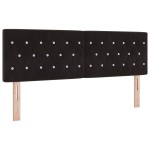 vidaXL Pat cu Arcuri și Saltea cu saltea Negru 140 x 200 cm țesătură vidaXL Pat cu Arcuri și Saltea cu saltea Negru 140 x 200 cm țesătură