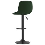vidaXL Scaune de bar, 2 buc., verde închis, catifea vidaXL Scaune de bar, 2 buc., verde închis, catifea