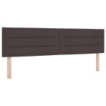 Pat Box Spring vidaXL cu Saltea Maro Închis 180x200 cm Material Pat Box Spring vidaXL cu Saltea Maro Închis 180x200 cm Material