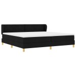 vidaXL Pat cu arcuri și saltea crem 90x200 cm Negru 200 x 200 cm vidaXL Pat cu arcuri și saltea crem 90x200 cm Negru 200 x 200 cm