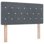 vidaXL Pat cu saltea cu arcuri Gri închis 80x200 cm Catifea Gri închis vidaXL Pat cu saltea cu arcuri Gri închis 80x200 cm Catifea Gri închis