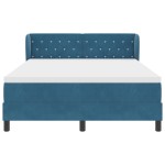 vidaXL Pat cu saltea cu arcuri Gri închis 80x200 cm Catifea cu saltea vidaXL Pat cu saltea cu arcuri Gri închis 80x200 cm Catifea cu saltea