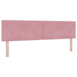 vidaXL Pat cu saltea cu arcuri Gri închis 80x200 cm Catifea Roz vidaXL Pat cu saltea cu arcuri Gri închis 80x200 cm Catifea Roz