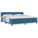 vidaXL Pat cu saltea cu arcuri Gri închis 80x200 cm Catifea cu saltea vidaXL Pat cu saltea cu arcuri Gri închis 80x200 cm Catifea cu saltea