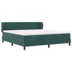 vidaXL Pat cu saltea cu arcuri Gri închis 80x200 cm Catifea cu saltea vidaXL Pat cu saltea cu arcuri Gri închis 80x200 cm Catifea cu saltea