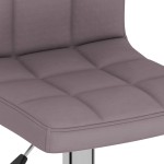 vidaXL Scaun de bar, gri taupe, material textil vidaXL Scaun de bar, gri taupe, material textil