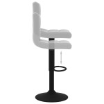 vidaXL Scaun de bar, gri deschis, catifea vidaXL Scaun de bar, gri deschis, catifea