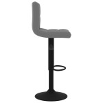 vidaXL Scaun de bar, gri închis, catifea vidaXL Scaun de bar, gri închis, catifea