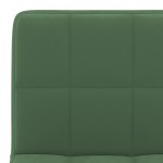 vidaXL Scaun de bar, verde închis, catifea