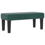 vidaXL Pat cu arcuri cu saltea Verde închis 80 x 200 cm Catifea vidaXL Pat cu arcuri cu saltea Verde închis 80 x 200 cm Catifea