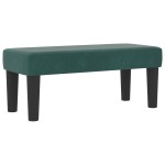 vidaXL Pat cu arcuri cu saltea Verde închis 90 x 190 cm Catifea vidaXL Pat cu arcuri cu saltea Verde închis 90 x 190 cm Catifea