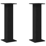 vidaXL Suport plante, 2 buc., stejar negru, 30x30x95 cm lemn prelucrat vidaXL Suport plante, 2 buc., stejar negru, 30x30x95 cm lemn prelucrat