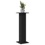 vidaXL Suport plante, 2 buc., stejar negru, 30x30x95 cm lemn prelucrat vidaXL Suport plante, 2 buc., stejar negru, 30x30x95 cm lemn prelucrat