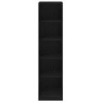Dulap Negru Stejar 50x50x200 cm din Lemn Ingineresc de la vidaXL Dulap Negru Stejar 50x50x200 cm din Lemn Ingineresc de la vidaXL
