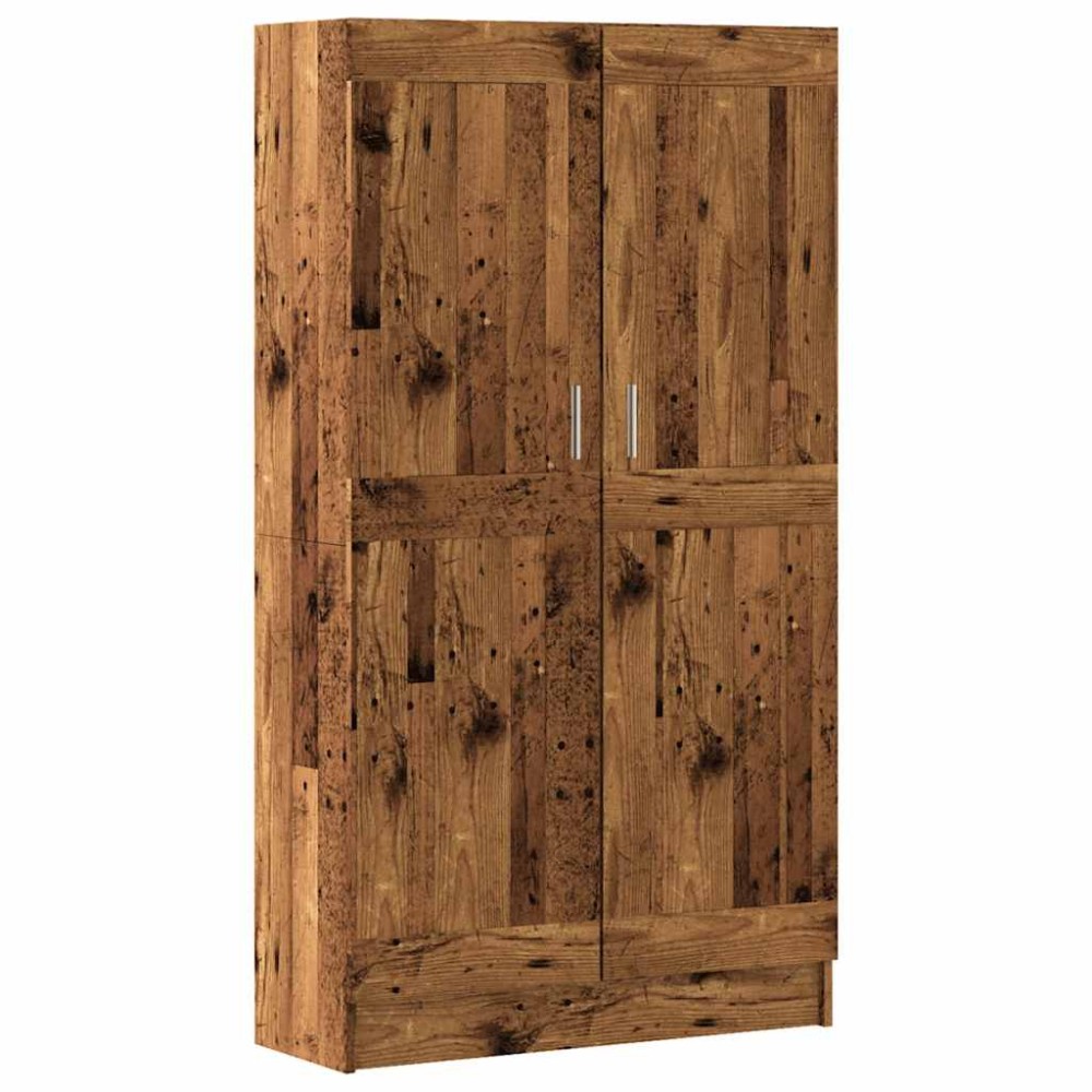 vidaXL Bibliotecă, lemn vechi, 82,5x30,5x150 cm, lemn prelucrat