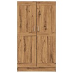 vidaXL Bibliotecă, stejar artizanal, 82,5x30,5x150 cm, lemn prelucrat vidaXL Bibliotecă, stejar artizanal, 82,5x30,5x150 cm, lemn prelucrat