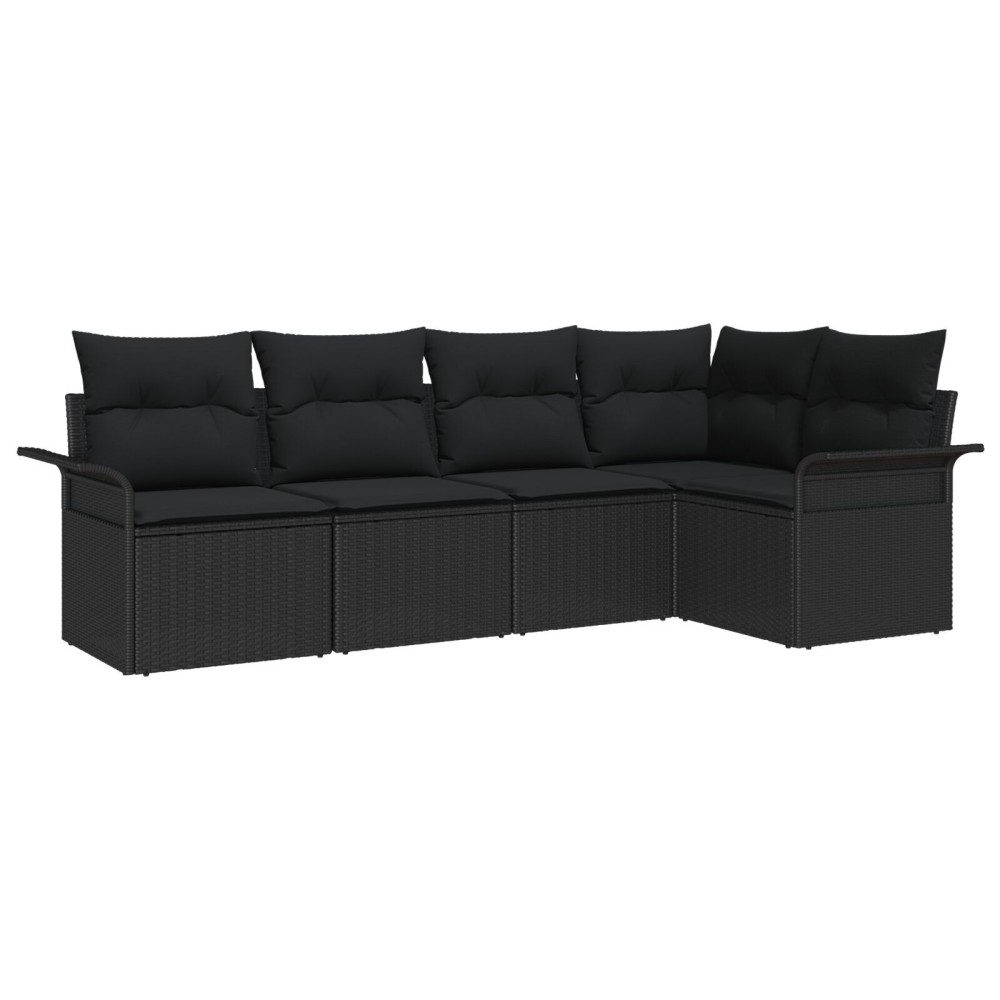 vidaXL Set de canapele pentru grădină 5 pcs 242.5 x 132.5 x 85 cm