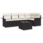 vidaXL Set de canapele pentru grădină 6 pcs 242.5 x 132.5 x 85 cm