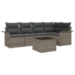 vidaXL Set de canapele pentru grădină 6 pcs 242.5 x 132.5 x 85 cm