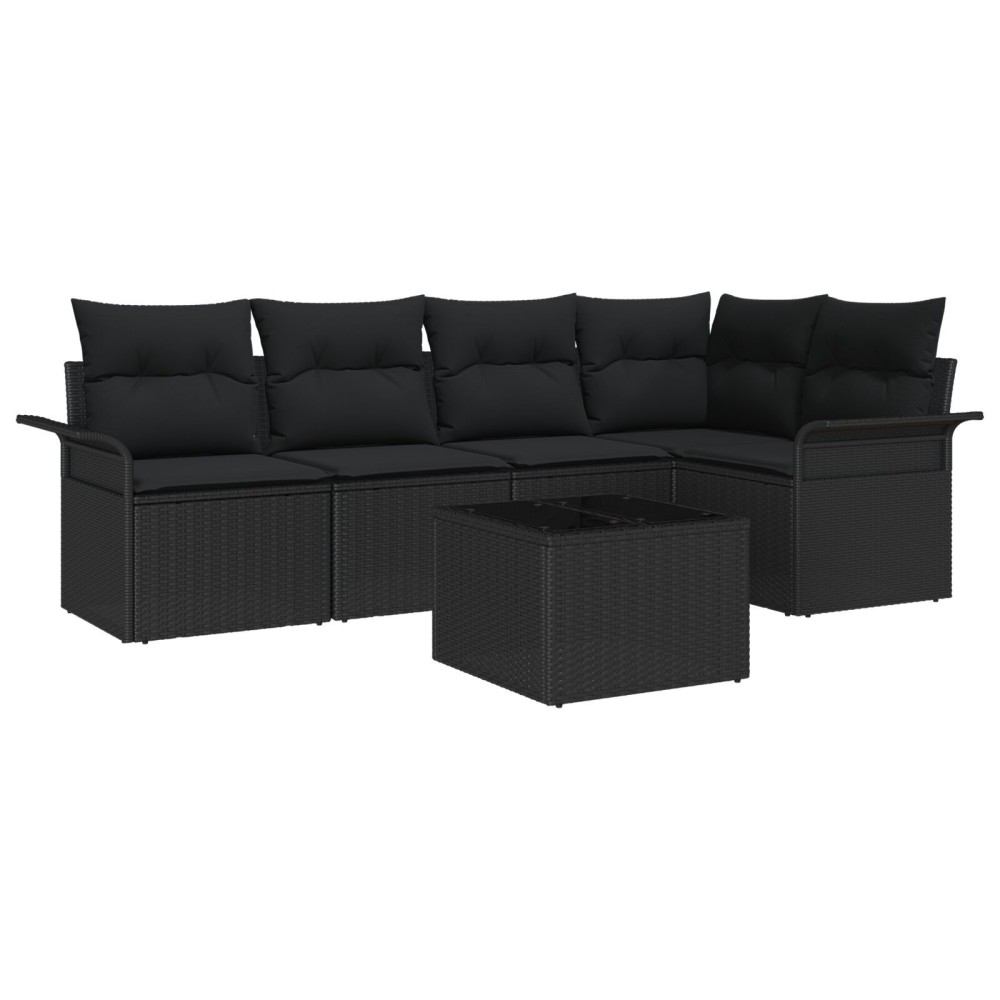 vidaXL Set de canapele pentru grădină 6 pcs 242.5 x 132.5 x 85 cm