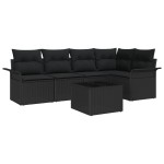 vidaXL Set de canapele pentru grădină 6 pcs 242.5 x 132.5 x 85 cm