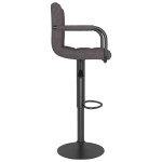 vidaXL Scaun de bar, gri taupe, material textil vidaXL Scaun de bar, gri taupe, material textil
