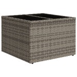 Set Canapea de Grădină de 5 Piese cu Pernuțe Negru Ratan Poli Set Canapea de Grădină de 5 Piese cu Pernuțe Negru Ratan Poli