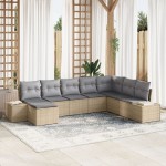 vidaXL Set de canapele pentru grădină cu pernă 8 pcs 319 x 209 x 85 cm vidaXL Set de canapele pentru grădină cu pernă 8 pcs 319 x 209 x 85 cm