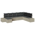 vidaXL Set de canapele pentru grădină cu pernă 8 pcs 319 x 209 x 85 cm vidaXL Set de canapele pentru grădină cu pernă 8 pcs 319 x 209 x 85 cm