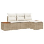 vidaXL cu pernă Ajustabil 4 pcs Bej 239 x 117 x 37 cm vidaXL cu pernă Ajustabil 4 pcs Bej 239 x 117 x 37 cm