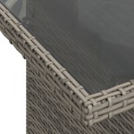 vidaXL Set de canapele pentru grădină 7 pcs Gri 100 x 55 x 73 cm vidaXL Set de canapele pentru grădină 7 pcs Gri 100 x 55 x 73 cm