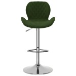 vidaXL Scaune de bar, 2 buc., verde închis, catifea vidaXL Scaune de bar, 2 buc., verde închis, catifea