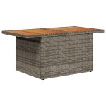 vidaXL Set de canapele pentru grădină 10 pcs Gri 100 x 55 x 73 cm vidaXL Set de canapele pentru grădină 10 pcs Gri 100 x 55 x 73 cm