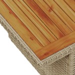 vidaXL Set de canapele pentru grădină cu pernă 5 pcs bej și crem vidaXL Set de canapele pentru grădină cu pernă 5 pcs bej și crem