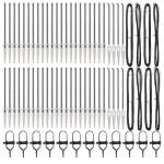 vidaXL Stâlp de gard. 52 pcs Argintiu 3.2 x 3.2 x 100 cm Oțel vidaXL Stâlp de gard. 52 pcs Argintiu 3.2 x 3.2 x 100 cm Oțel
